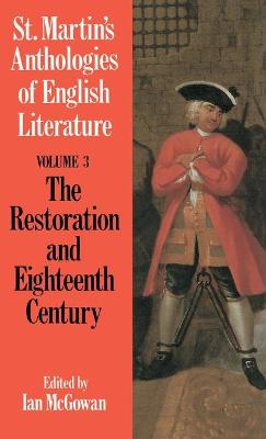 Book cover for St. Martin's Anthologies of English Literature