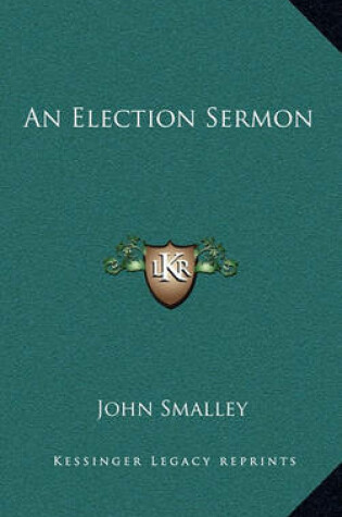 Cover of An Election Sermon