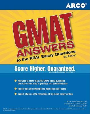 Book cover for Gmat Cat Answers Tothe Real Es