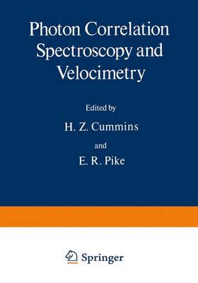 Cover of Photon Correlation Spectroscopy and Velocimetry