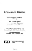 Book cover for Conscience Decides