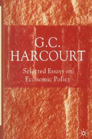 Cover of Selected Essays on Economic Policy