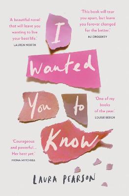 Book cover for I Wanted You To Know