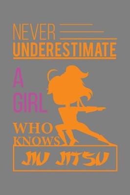 Book cover for Never Underestimate A Girl Who Knows Jiu Jitsu