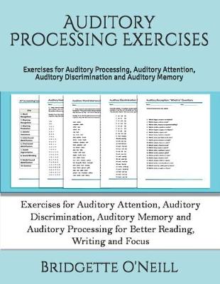 Book cover for Auditory Processing Exercises