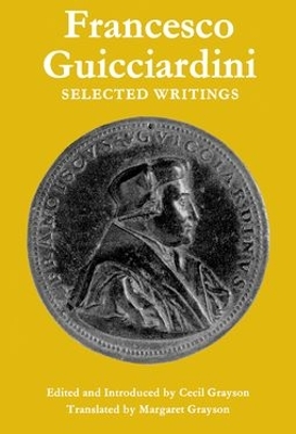 Book cover for Francesco Guicciardini: Selected Writings