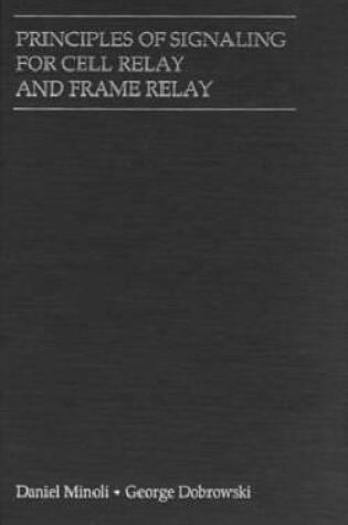 Cover of Principles of Signaling for Cell Relay and Frame Relay