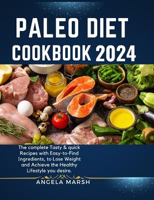 Book cover for Paleo Diet Cookbook 2024