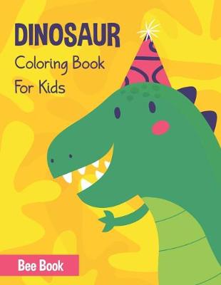 Book cover for Dinosaur Coloring Book for Kids