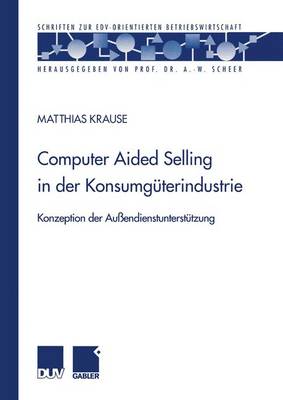 Book cover for Computer Aided Selling in der Konsumgüterindustrie