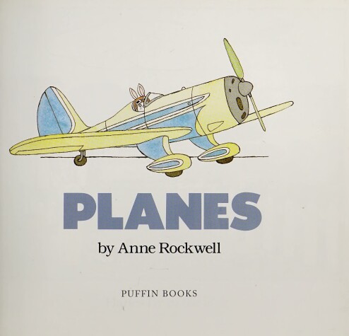 Book cover for Rockwell Anne : Planes (Hbk)