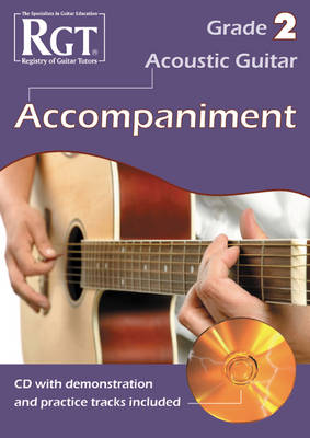 Book cover for Acoustic Guitar Accompaniment RGT Grade Two