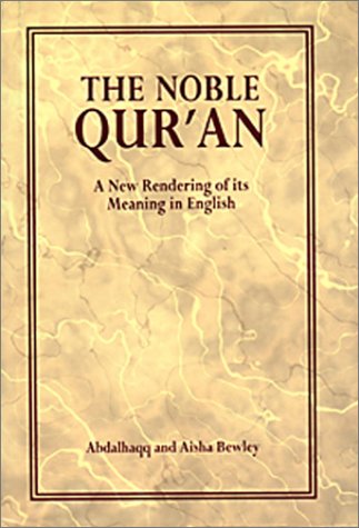 Book cover for The Noble Quran