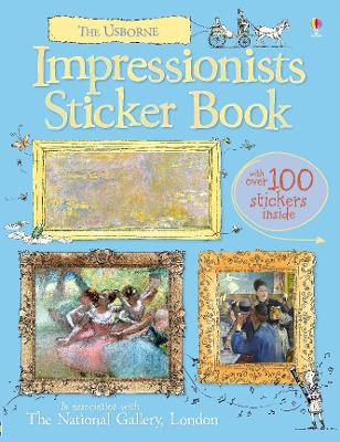 Book cover for Impressionists Sticker Book