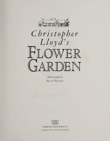 Book cover for Christopher Lloyd's Flower Garden