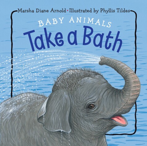 Book cover for Baby Animals Take a Bath