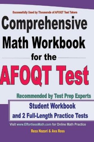 Cover of Comprehensive Math Workbook for the AFOQT Test