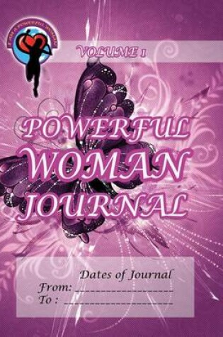 Cover of Powerful Woman Journal - Shimmering Butterfly