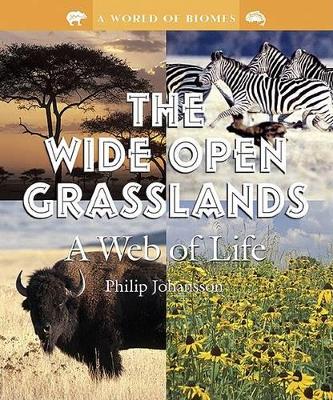 Book cover for The Wide Open Grasslands