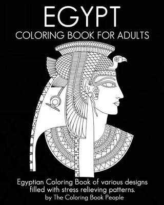 Book cover for Egypt Coloring Book For Adults