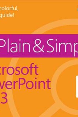 Cover of Microsoft PowerPoint 2013 Plain & Simple