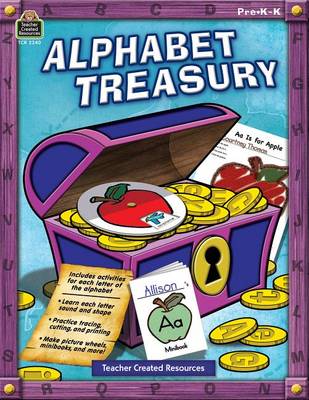 Book cover for Alphabet Treasury, PreK-K