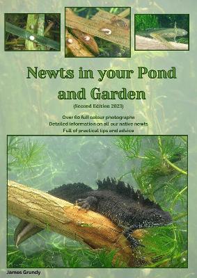 Book cover for Newts in Your Pond and Garden Second Edition 2023