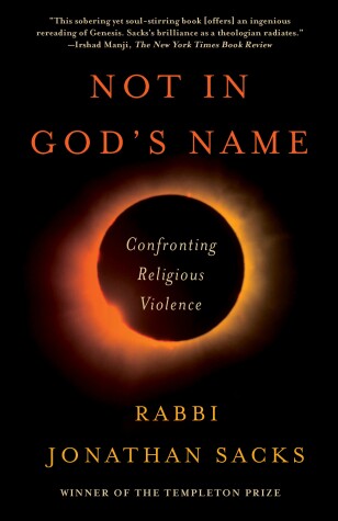 Not in God's Name by Rabbi Jonathan Sacks