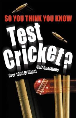 Book cover for Test Cricket