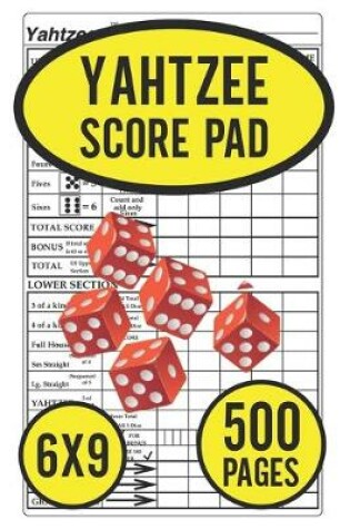 Cover of Yahtzee Score Pad