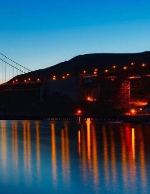 Book cover for Golden Gate Bridge Notebook