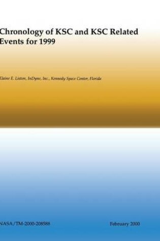 Cover of Chronology of KSC and KSC Related Events for 1999