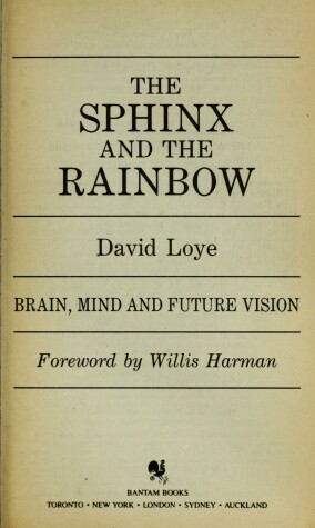 Book cover for The Sphinx & the Rainbow