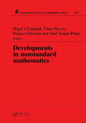 Cover of Developments in nonstandard mathematics