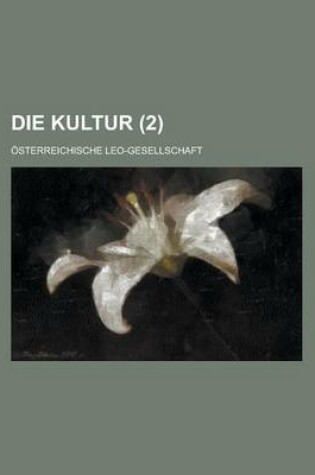 Cover of Die Kultur (2)