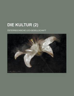 Book cover for Die Kultur (2)