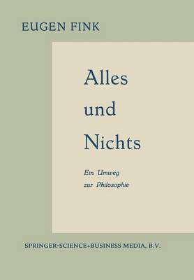 Book cover for Alles Und Nichts