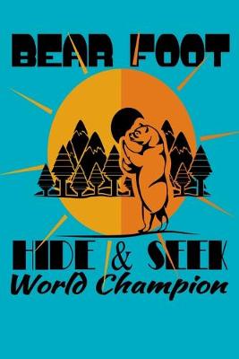 Book cover for Bearfoot Hide and seek world champion