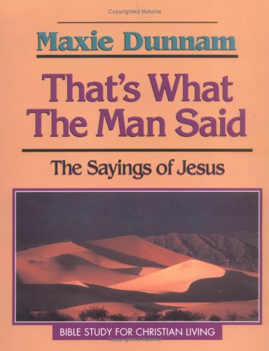 Book cover for That's What the Man Said