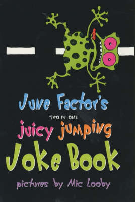 Book cover for June Factor's Juicy Jumping Joke Book