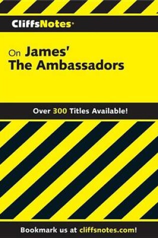 Cover of Cliffsnotes on James' the Ambassadors