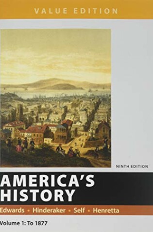 Cover of America's History, Value Edition, 9e, Volume 1 & Launchpad for America's History and America's History: Concise Edition 9e (Six Months Access)