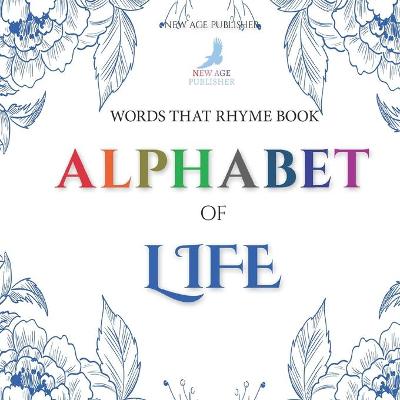 Book cover for Words that rhyme book - Alphabet of Life