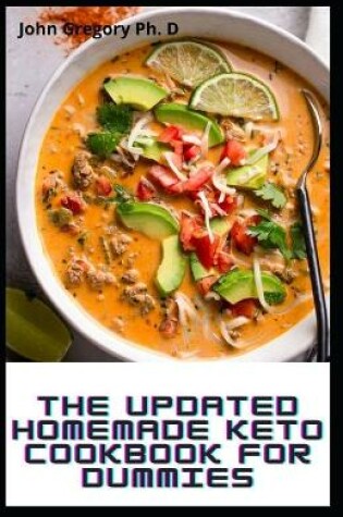 Cover of The Updated Homemade Keto Cookbook FOr Dummies