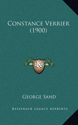 Book cover for Constance Verrier (1900)