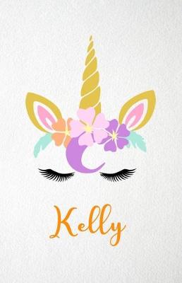 Book cover for Kelly A5 Lined Notebook 110 Pages