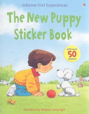 Cover of The New Puppy Sticker Book