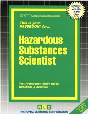 Book cover for Hazardous Substances Scientist