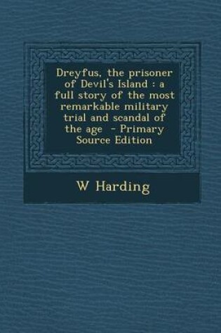 Cover of Dreyfus, the Prisoner of Devil's Island