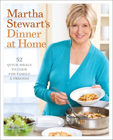 Book cover for Martha Stewart's Dinner at Home